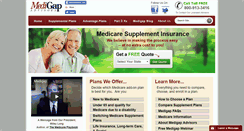 Desktop Screenshot of medigapadvisors.com